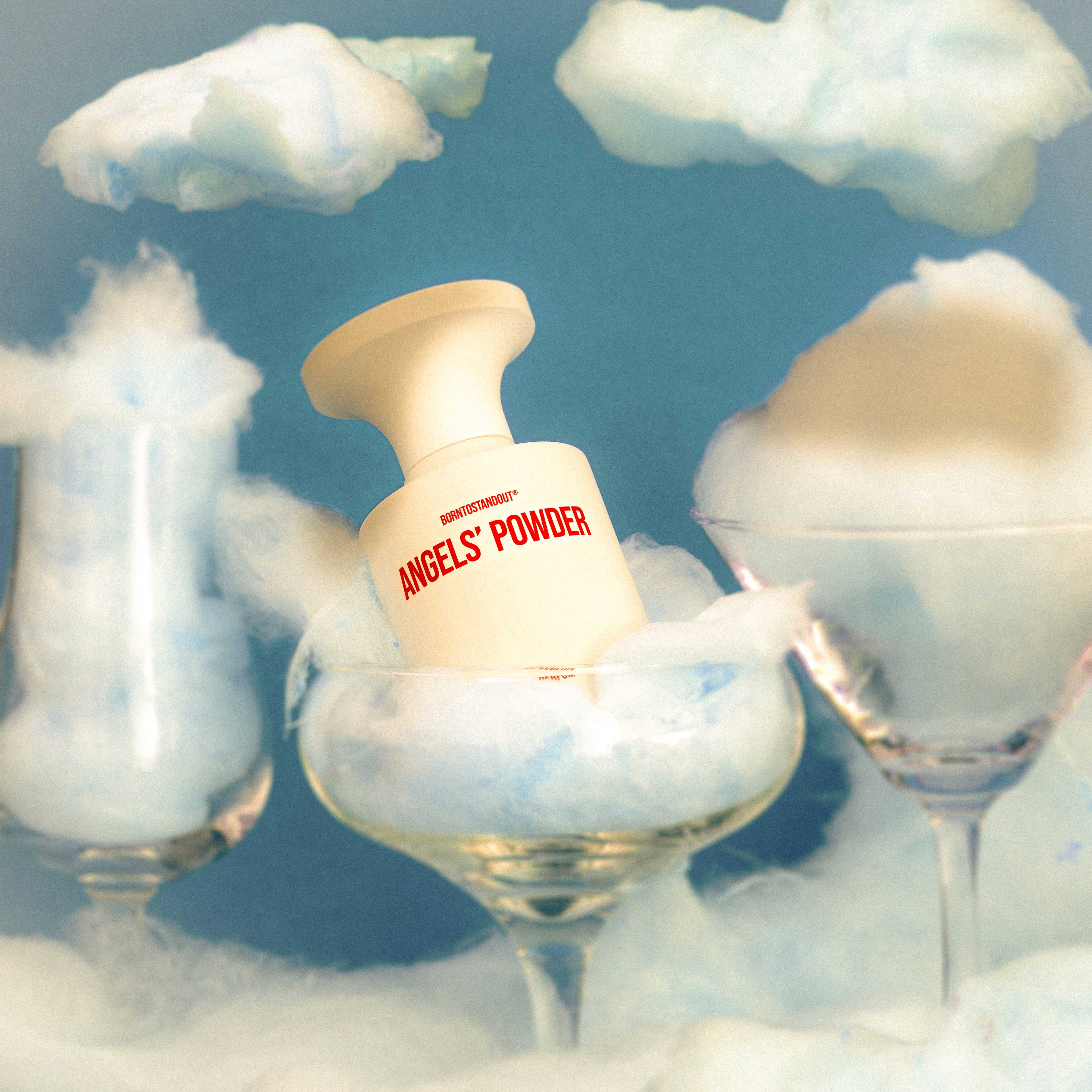Borntostandout Angels' Powder – Eau de Parfum – 50ml von Anne-Sophie Behaghel in der Duftnote Gourmand, Fruchtig, Pudrig