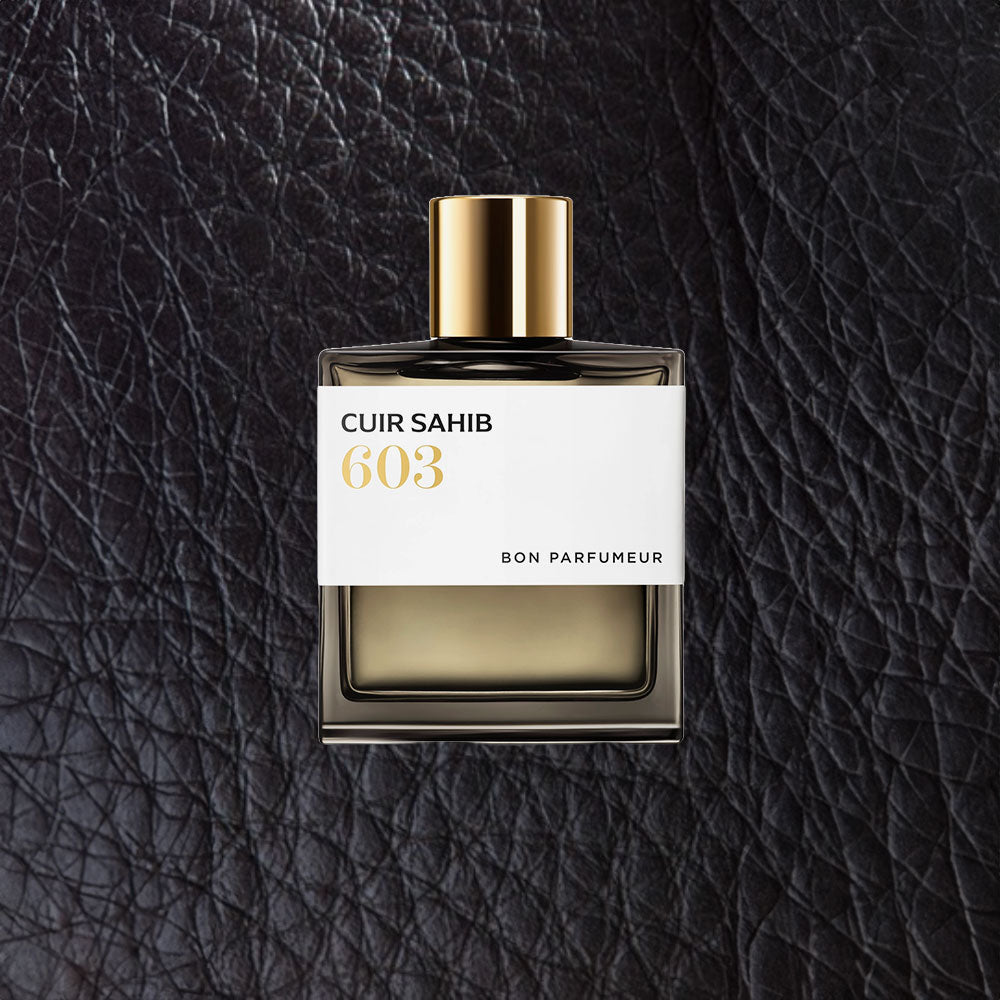 Bon Parfumeur 603 Cuir Sahib – Extrait de Parfum – 100ml von Mylène Alran in der Duftnote Aromatisch, Holzig