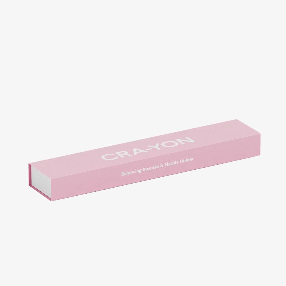 CRA-YON Balancing Incense & Marble Holder