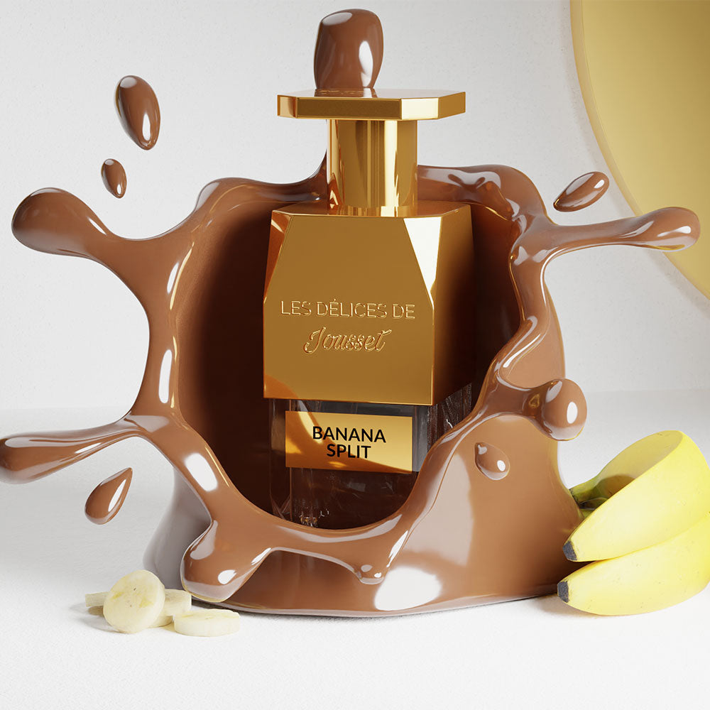 Jousset Parfums Banana Split – Extrait de Parfum – 30ml von Jimmy Bodin in der Duftnote Gourmand, Cremig