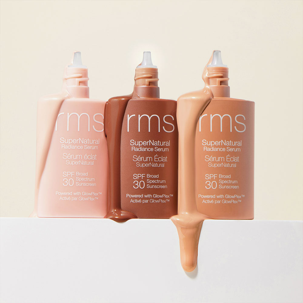 RMS Beauty SuperNatural Radiance Serum Broad Spectrum SPF 30 Sunscreen – Light Aura