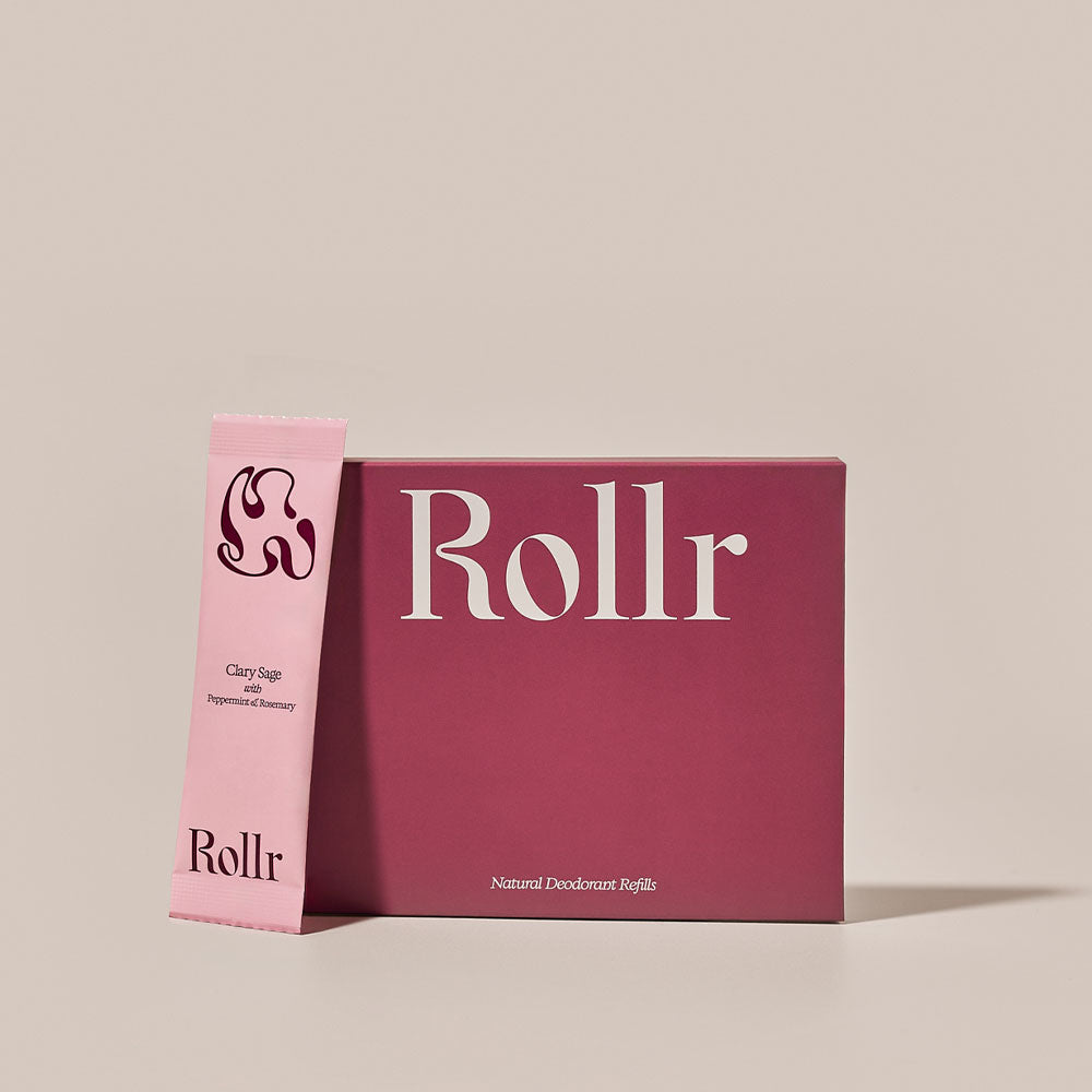 Rollr Deo-Roller Refill – Clary Sage & Rosemary – 2 Stk.