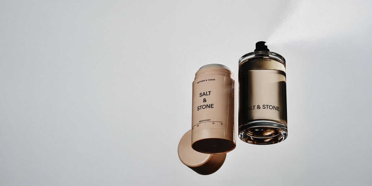 Deo und Parfumflakon