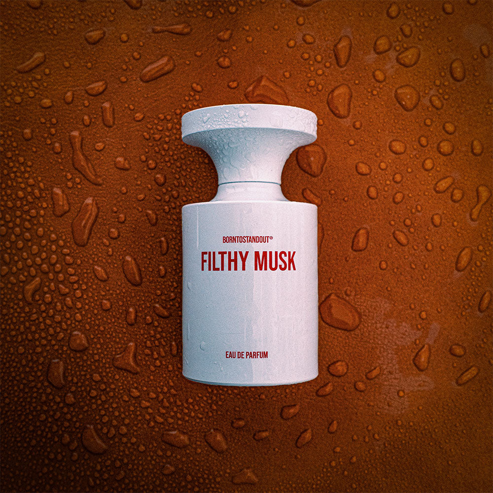 Borntostandout Filthy Musk – Eau de Parfum – 50ml von Margaux Le Paih-Guérin in der Duftnote Animalisch, Pudrig, Gourmand