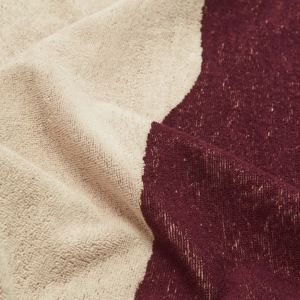 OAS Strandtuch – Burgundy Bone