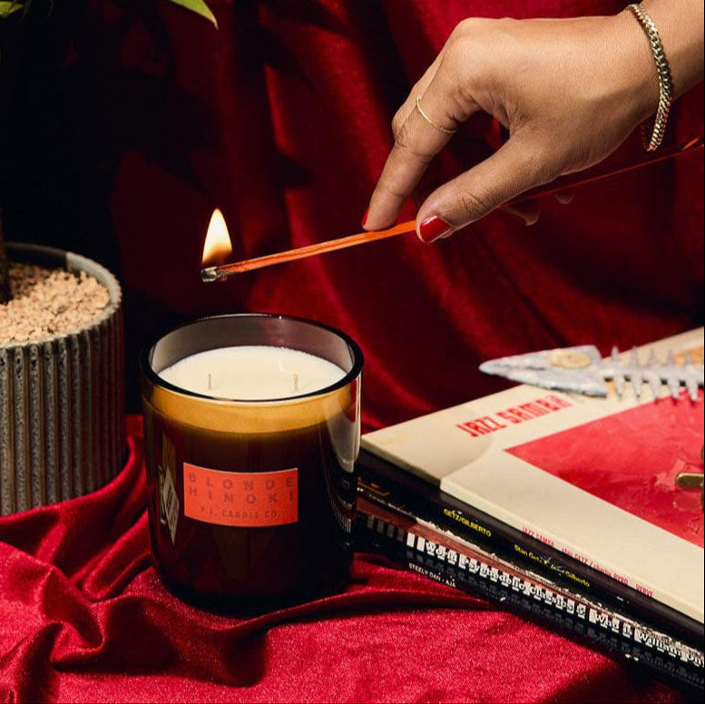Hi-Fi Line: Blonde Hinoki – Soy Candle Large
