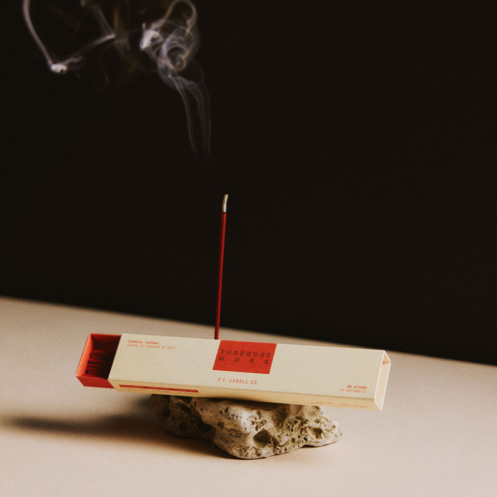 P.F. Candle Co. Hi-Fi Line: Tuberose Musk – Incense Sticks in der Duftnote Blumig-Grün