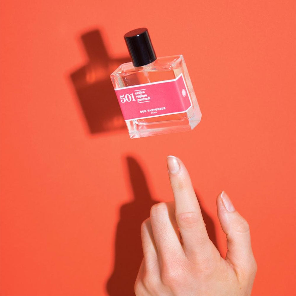 Bon Parfumeur 501 Eau de Parfum – Praline, Réglisse, Patchouli – 30ml von Philippe Romano in der Duftnote Gourmand