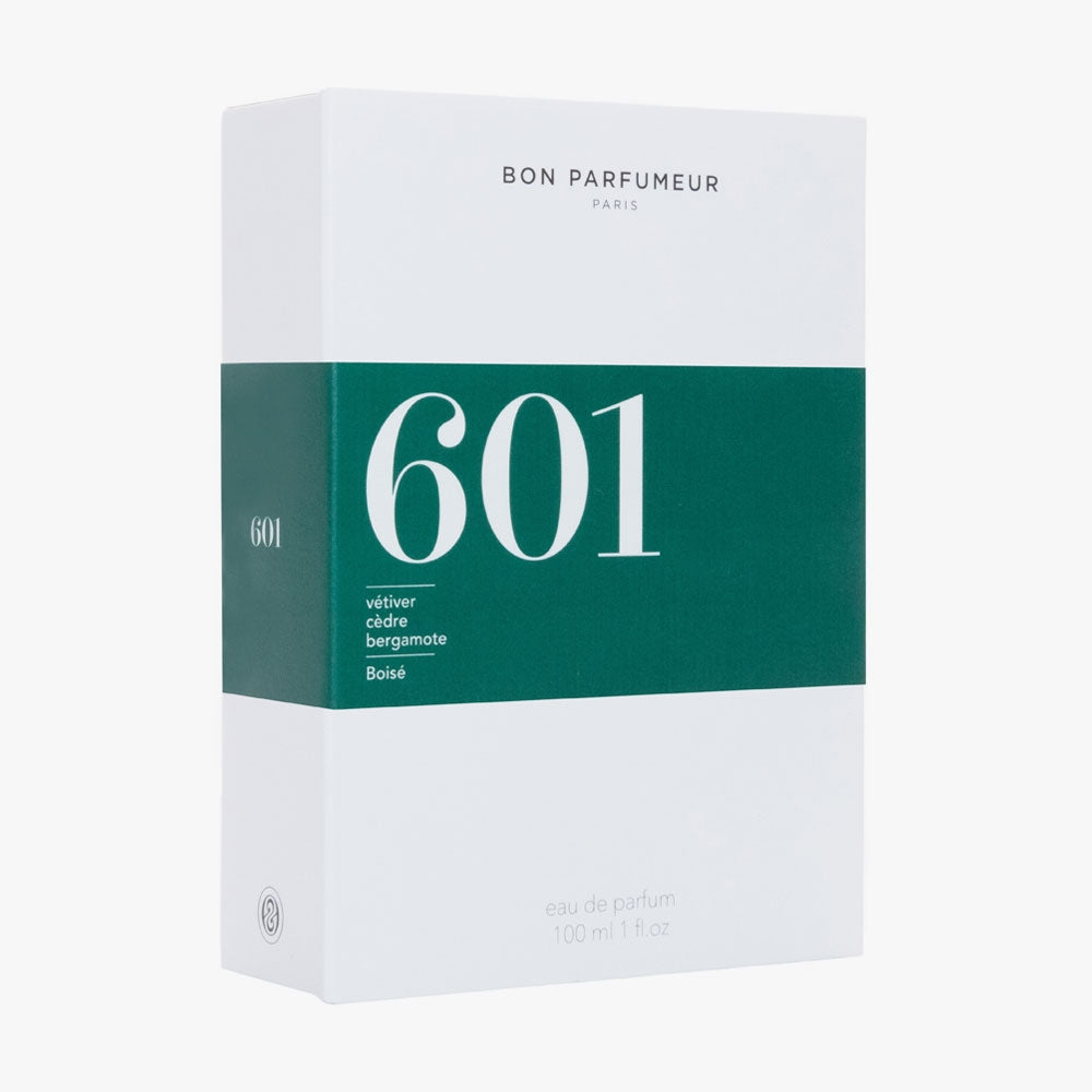 Bon Parfumeur 601 Eau de Parfum – Vetiver, Cedar, Bergamot – 100ml von Nathalie Koobus in der Duftnote Holzig-Zitrisch, Holzig-Grün